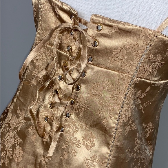 Vintage Victoria’s Secret Gold Slip Dress - Picture 4 of 6